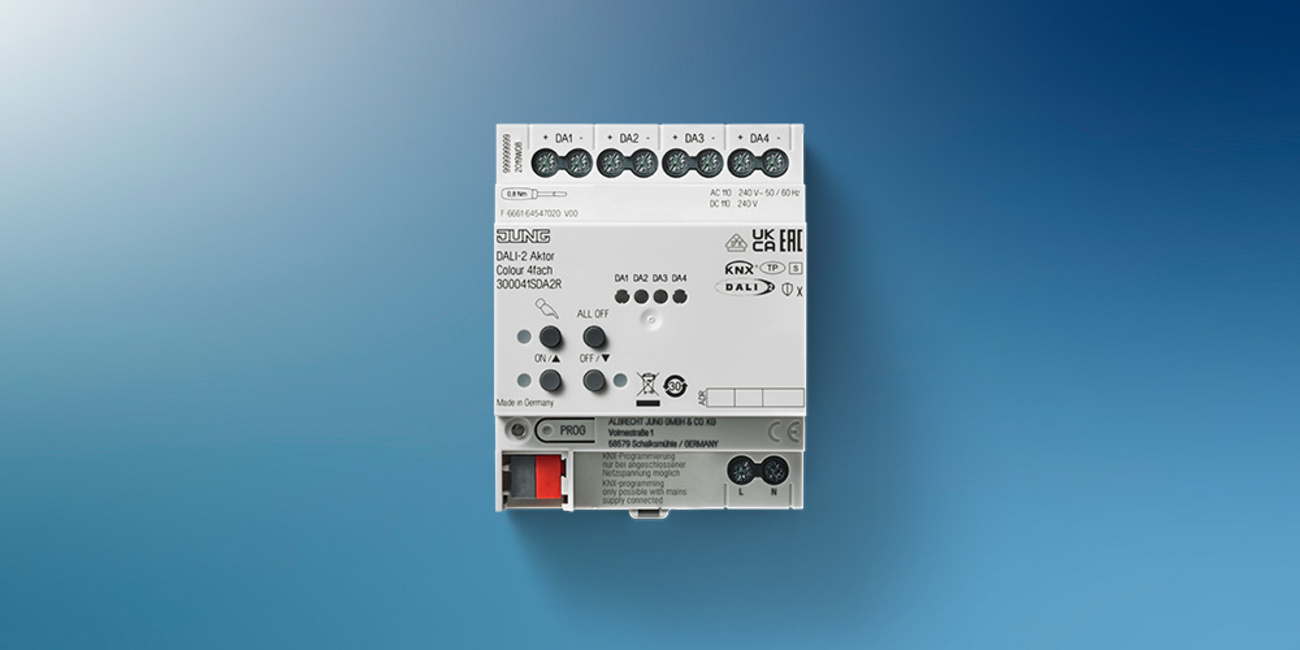 KNX DALI 2 Gateway Colour bei Elektrotechnik Gül in Ober-Ramstadt